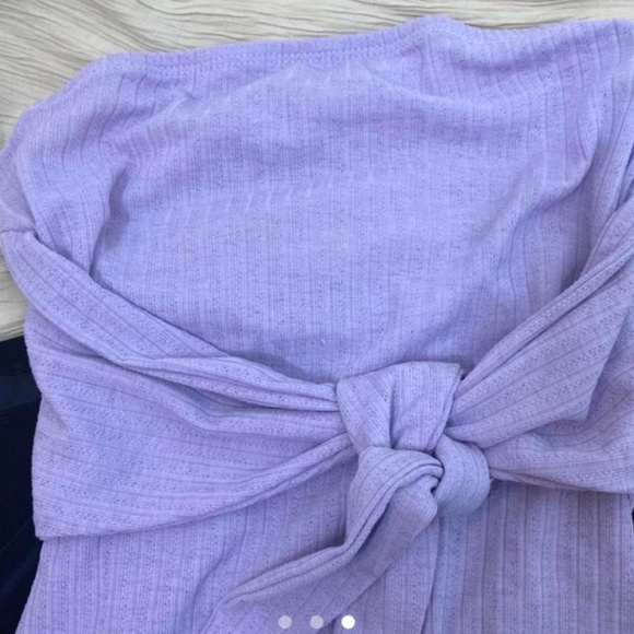 Strapless crop top - Picture 3 of 3